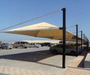 مظلات مواقف