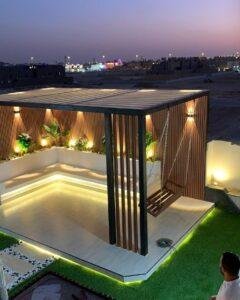 مظلات حدائق 