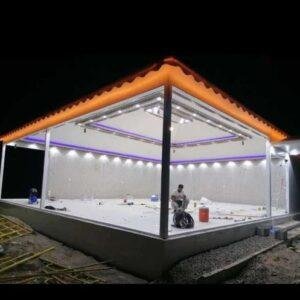 بناء مجالس قرميد 