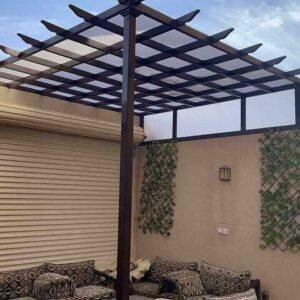 مظلات برجولات 